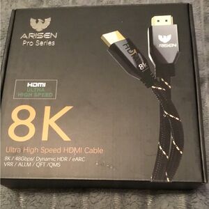 Arisen 8k ultra high speed hdmi cable new
